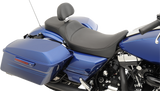 DRAG SPECIALTIES Extended Reach Predator Seat - Mild Stitched - Driver's Backrest - FL '08-'22 0801-1005