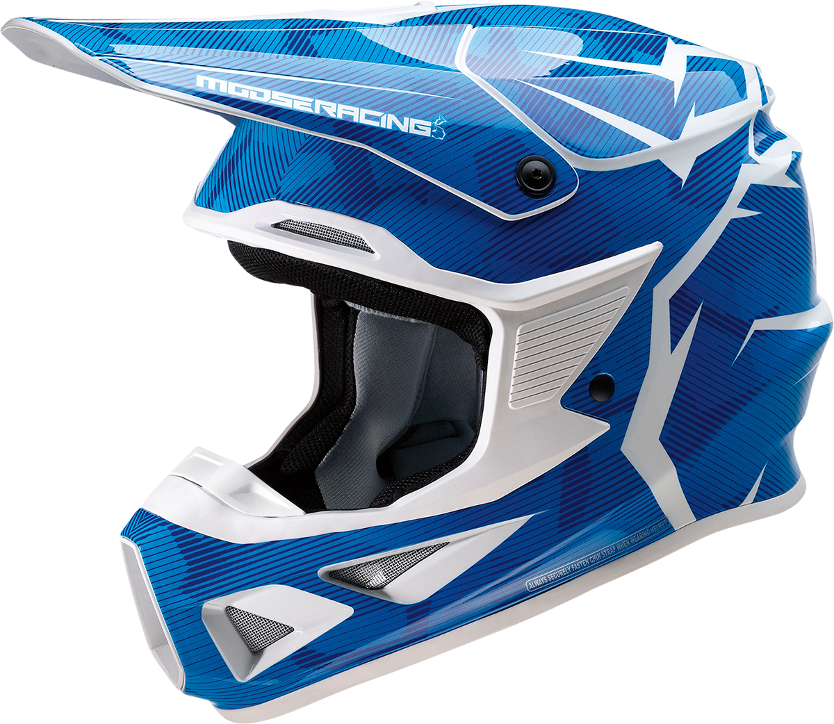 MOOSE RACING F.I. Helmet - Agroid Camo - MIPS® - Blue/White - 2XL 0110-7771