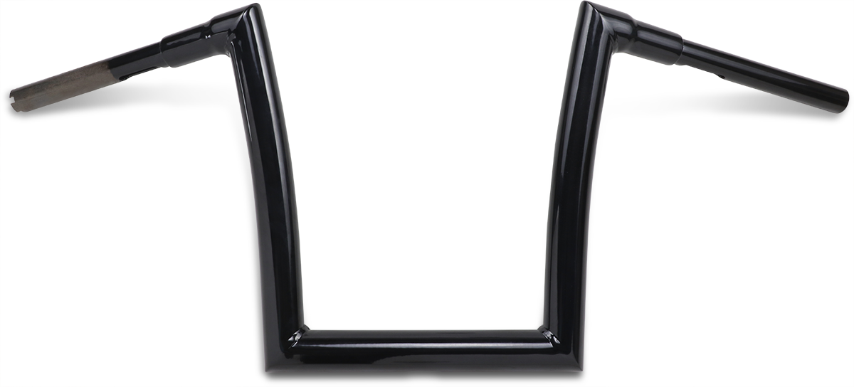 TODD'S CYCLE Handlebar - 1-1/2" Strip - 12" - Gloss Black 0601-4884