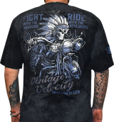 LETHAL THREAT Vintage Velocity Run with the Renegades T-Shirt - Black - 2XL VV40176XXL