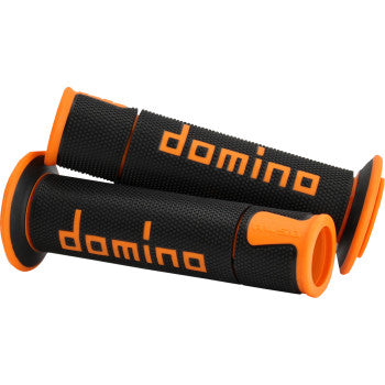 DOMINO A450 Grips - Domino - Orange/Black  A45041C4540