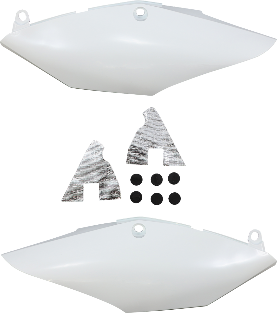 ACERBIS Side Panels - White 2630670002