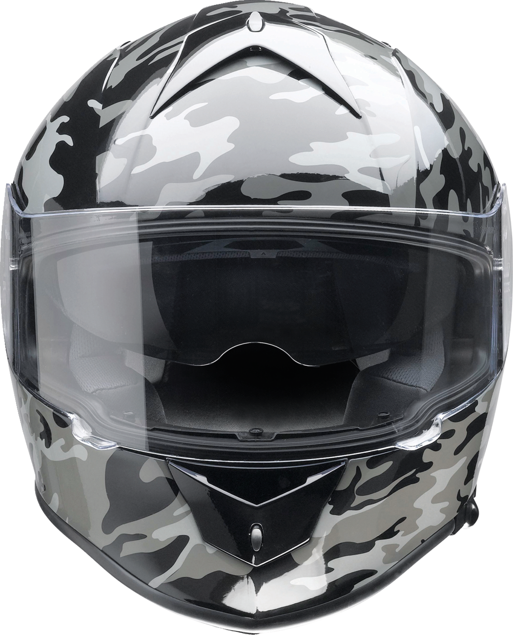 Z1R Warrant Helmet - Camo - Black/Gray - Large 0101-14368