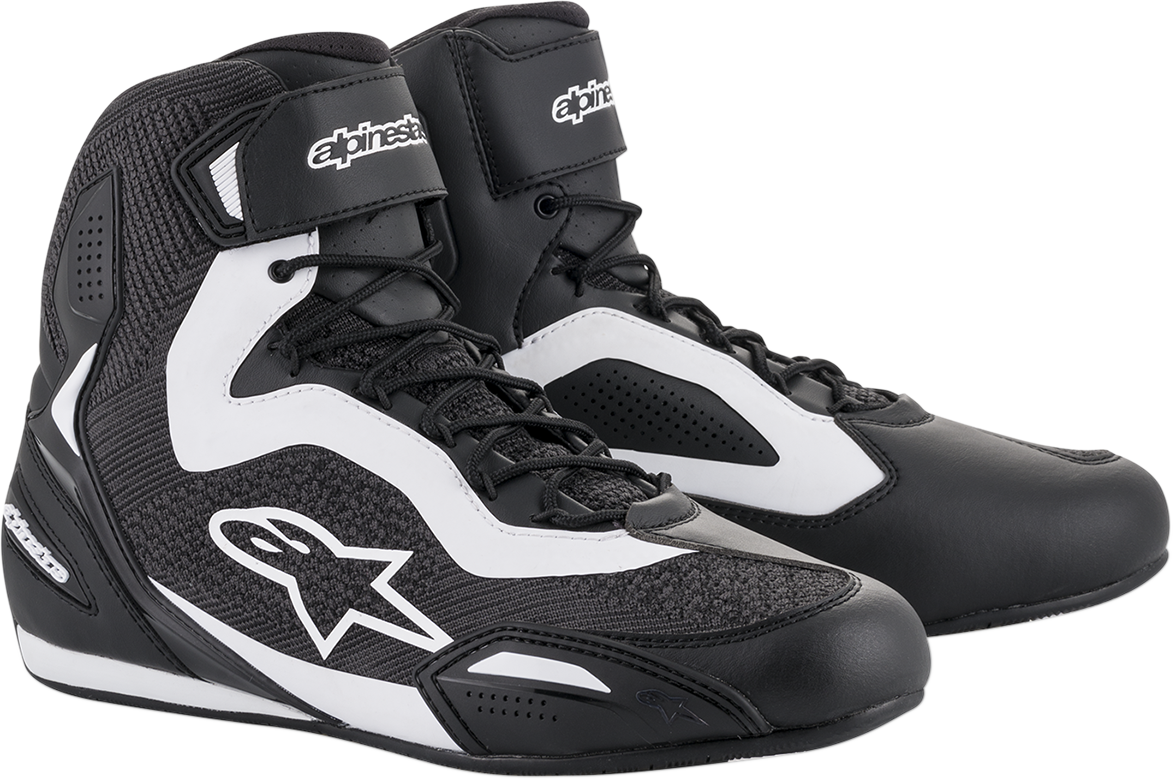 ALPINESTARS Faster-3 Rideknit® Shoes - Black/White - US 7 2510319-12-7