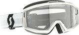 SCOTT Split OTG Goggles - White - Clear Works 285537-0002113