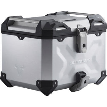 SW-MOTECH TRAX ADV Top Case System - Silver - Suzuki V-Strom 800 '23-'24 GPT.05.845.70000/S