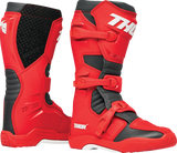 THOR Blitz XR Boots - Red/Charcoal - Size 8 3410-3110