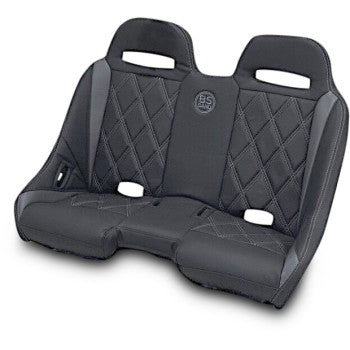 BS SAND Extreme Bench Seat - Black/Gray Maverick X3  EXBEGYBDX