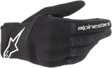 ALPINESTARS Copper Gloves - Black/White - Large 3568420-12-L