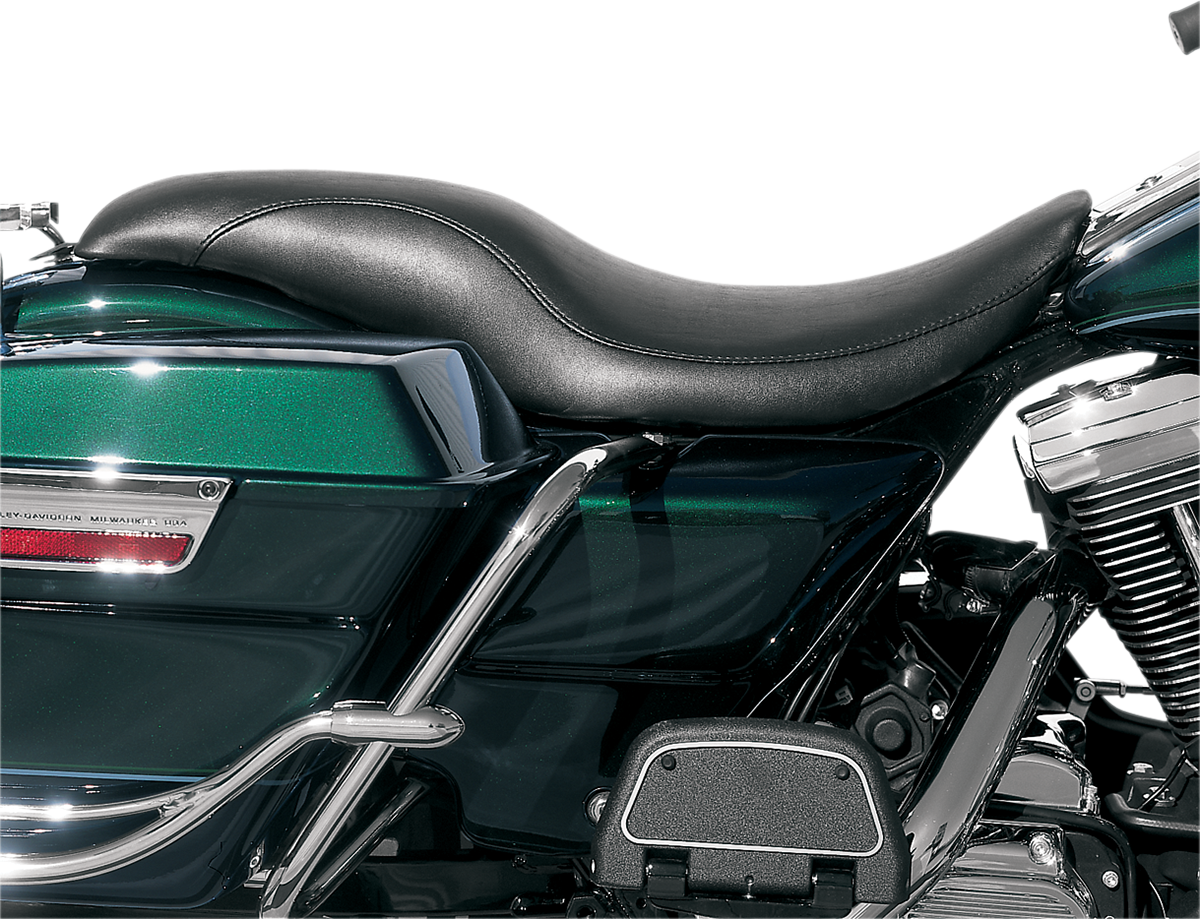 SADDLEMEN Seat - Profiler - Black - Smooth - Road King D8685FJ