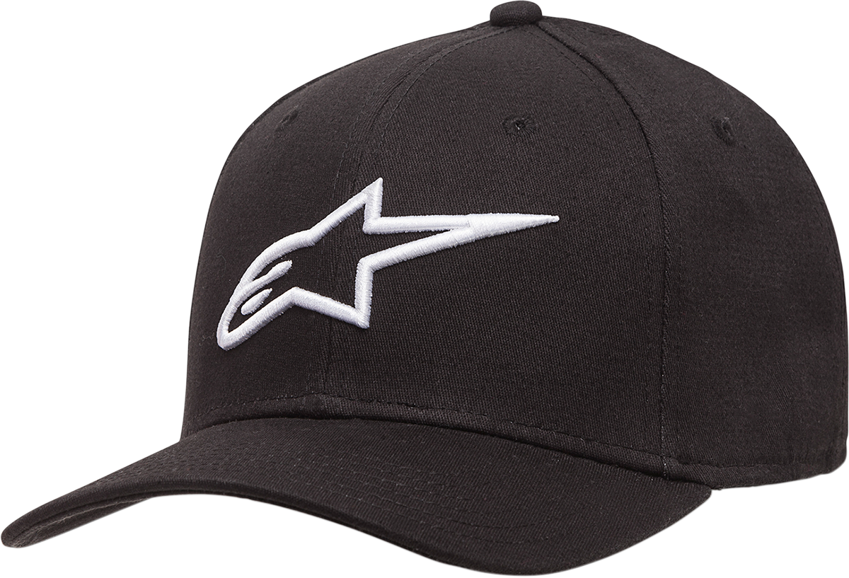 ALPINESTARS Ageless Curve Hat - Black/White - Large/XL 1017810101020LX