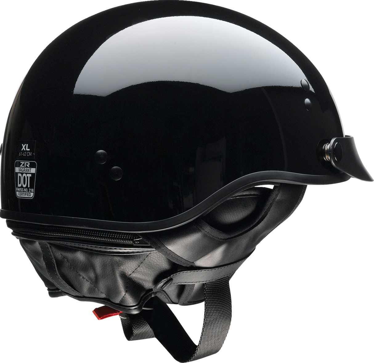 Z1R Vagrant NC Helmet - Black - Medium 0103-1368