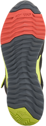 ALPINESTARS CR-X Drystar® Shoes - Black/Red/Yellow Fluorescent - US 9.5 261182015390