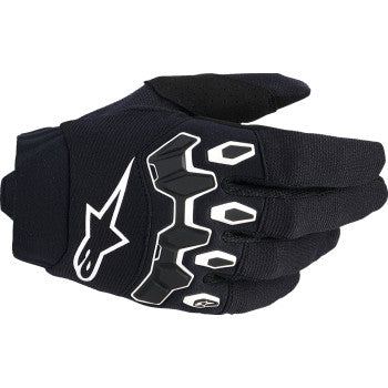 ALPINESTARS Full Bore V2 Gloves - Black/White - Large 3560426-12-L