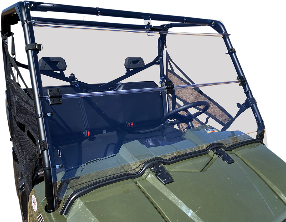 MOOSE UTILITY Full Folding Windshield - Deluxe - Ranger V000267-12200M