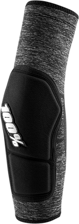 100% Ridecamp Elbow Guards - Gray/Black - Large 70000-00007