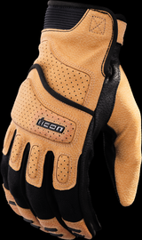 ICON Superduty3™ Gloves - Tan - Small 3301-4600