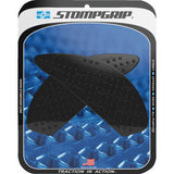 STOMPGRIP Traction Pad Tank Grips - Volcano - Black - GSX-250R 55-10-0152B