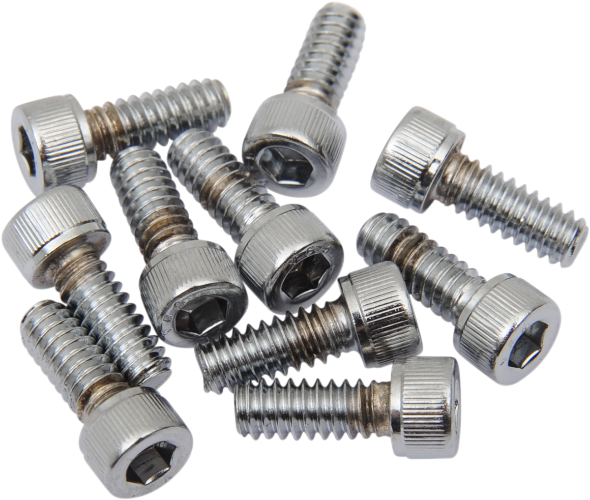 DRAG SPECIALTIES Bolts - Socket-Head - Smooth - 10-24 x 5/8" MPB193S