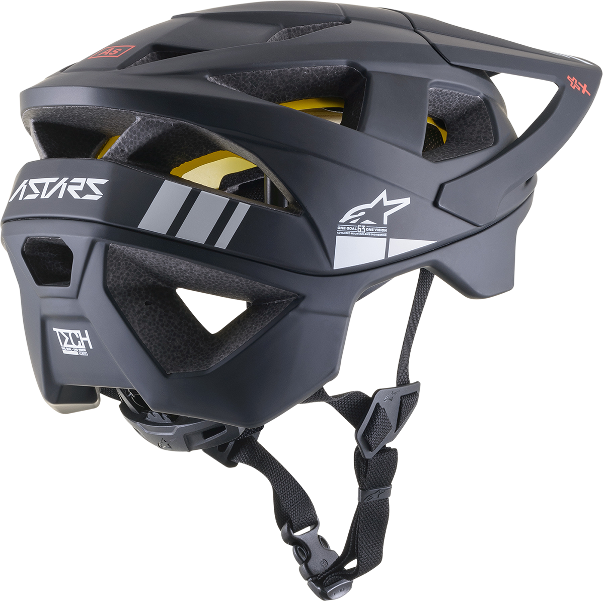 ALPINESTARS Vector Tech Helmet - Black/Light Gray Matte - MIPS® - Large 8700421-1092-LG