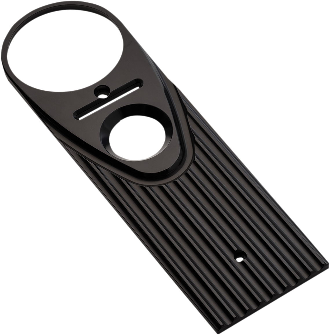 JOKER MACHINE Full Length-Style King Dash Cover - Finned - Black Anodized 04-20-2001