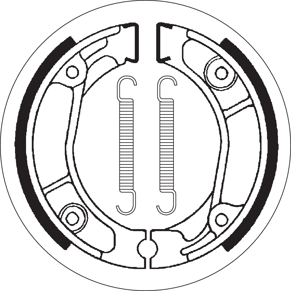 SBS Brake Shoes - Honda 2013