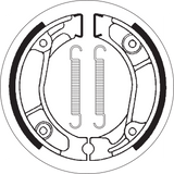 SBS Brake Shoes - Honda 2013