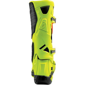 THOR Radial Boots Replacement Outsoles - Black/Yellow Fluorescent - Size 7-8 3430-0901