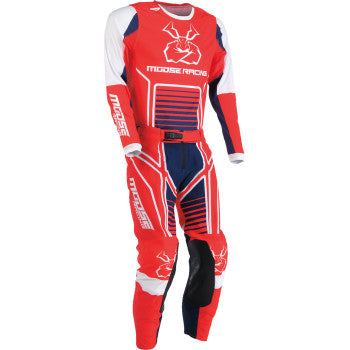 MOOSE RACING Agroid Jersey - Red/White/Blue - 3XL 2910-7505
