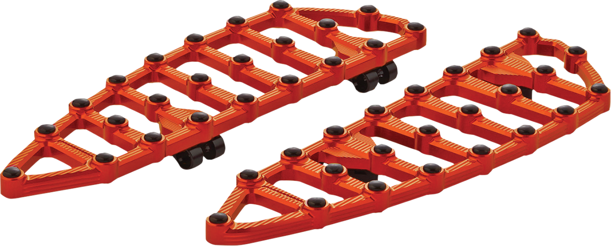 ARLEN NESS MX Driver Floorboards - Orange 06-872