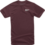 ALPINESTARS Painted T-Shirt - Maroon - Large 1232-72224-838L