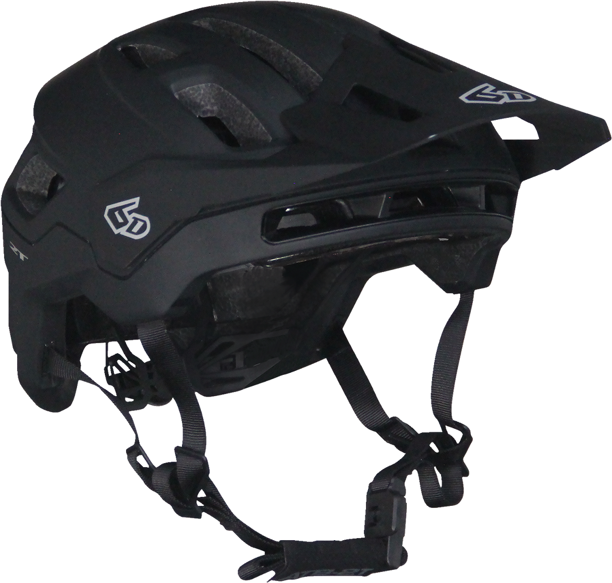 6D ATB-2T Helmet - Ascent - Black Matte - XS/S 23-0004