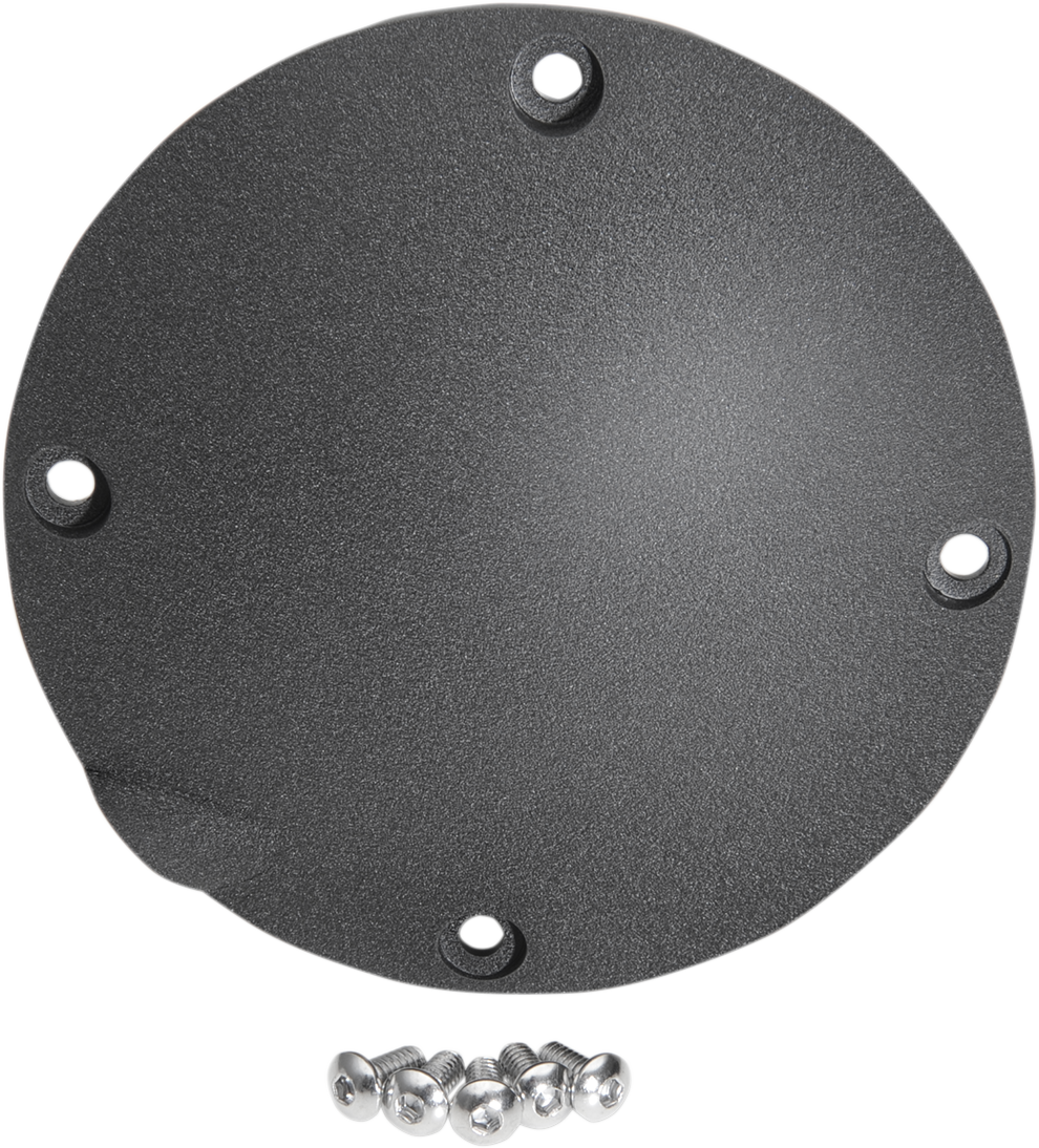 DRAG SPECIALTIES Derby Cover - Wrinkle Black 33-0016KWB