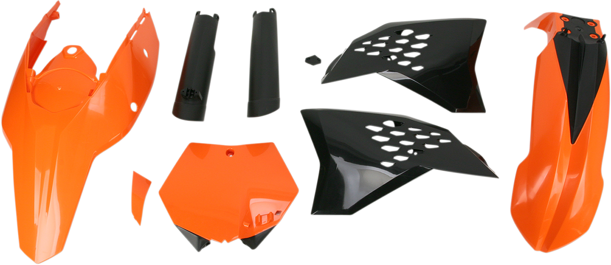 ACERBIS Full Replacement Body Kit - OEM '10 Orange/Black 2198070354