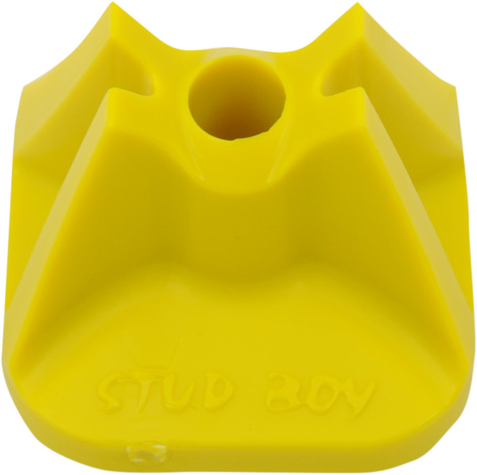 STUD BOY Single Backer Plates - Hi-viz Yellow - 24 Pack 2513-P1-HVY