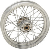 DRAG SPECIALTIES Front Wheel - Single Disc/No ABS - Chrome - 16"x3.00" - '07-'17 FLST 64545A