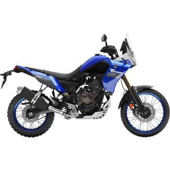 STOMPGRIP Traction Pad Tank Grips - Volcano - Black - Tenere 700 55-10-0196B