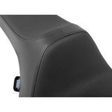 DRAG SPECIALTIES Predator III Seat - Smooth - Black Solar Leather - FLT/FLH '23-'24 0801-1921