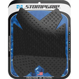 STOMPGRIP Traction Pad Tank Grips - Volcano - Black - SV 650 55-10-0136B