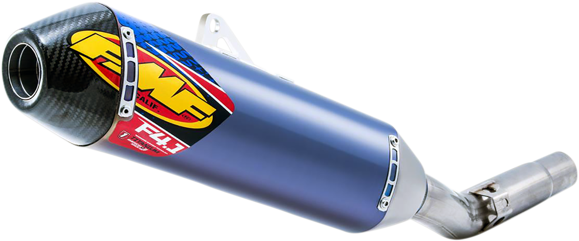 FMF Factory 4.1 RCT Muffler - Anodized Titanium 044429 1821-1612