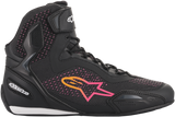 ALPINESTARS Stella Faster-3 Rideknit Shoes - Black/Yellow/Pink - US 6 251052014396