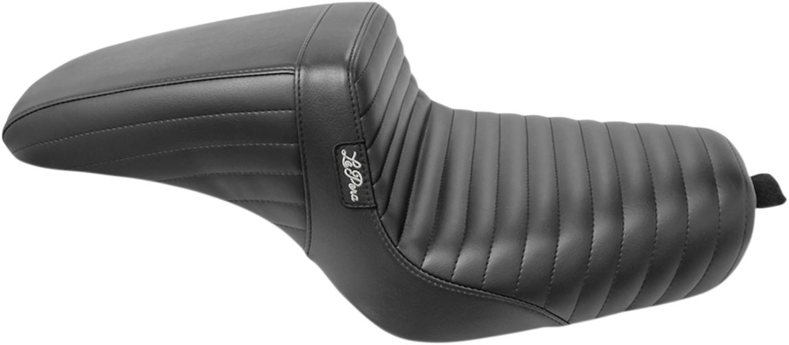 LE PERA Kickflip Seat - Pleated - Black - XL '10-'21 LK-596PT