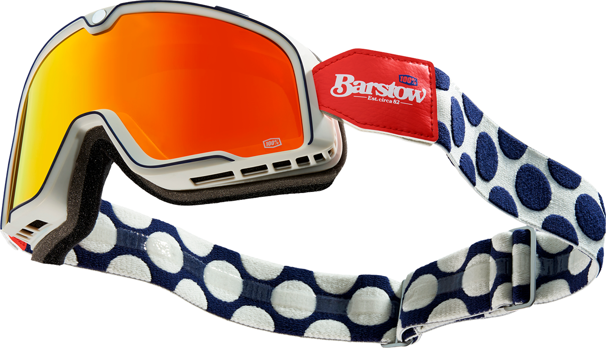 100% Barstow Goggles - Hayworth - Flash Red 50000-00004