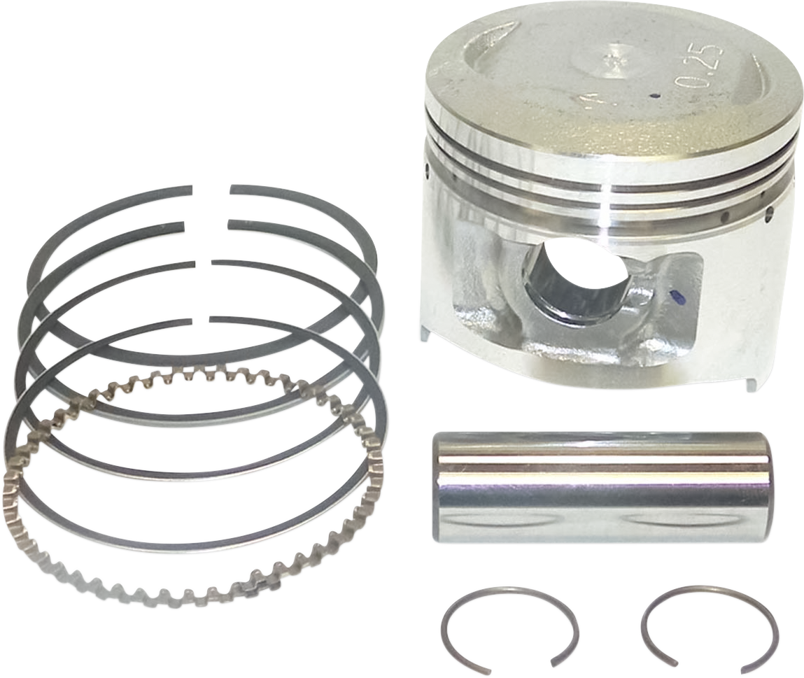 WSM Piston Kit - Yamaha 80 - +1 mm 50-536-07K