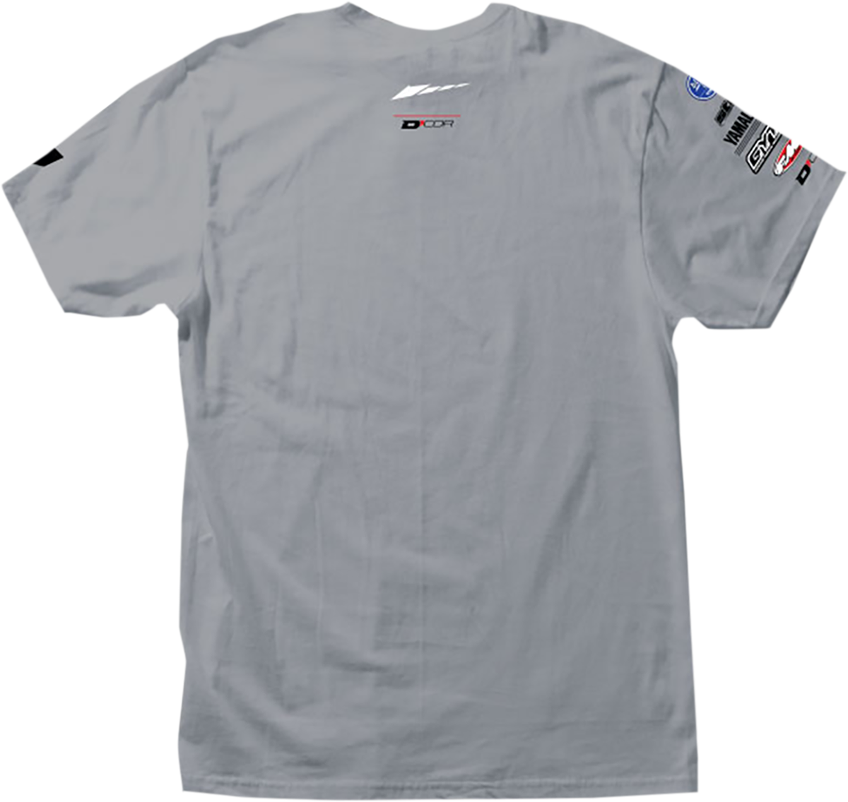 D'COR VISUALS Yamaha Racing T-Shirt - Gray - Medium 80-117-2