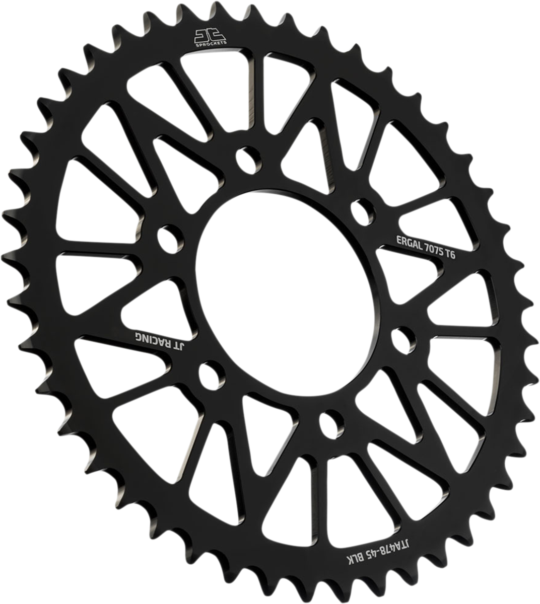 JT SPROCKETS Rear Sprocket - Kawasaki - Black - 45-Tooth JTA478.45BLK