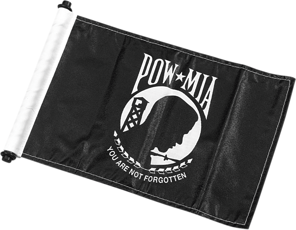 PRO PAD Antenna Mount - P.O.W. Flag - 6" x 9" AFM-POW