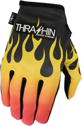 THRASHIN SUPPLY CO. Stealth Gloves - Flame - Small SV1-07-08