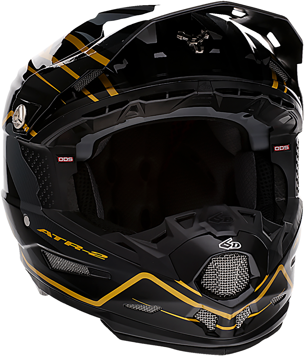 6D ATR-2 Helmet - Phase - Black/Gold - XS 12-2804