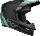 THOR Reflex Helmet - Cube - MIPS - Black/Mint - XS 0110-7449